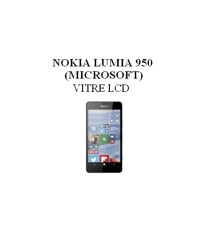 Réparation Vitre LCD Nokia Lumia 950
