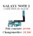 Reparation vitre Connectique Dock (prise charge) Galaxy note 2