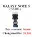Reparation vitre Camera Galaxy note 3