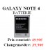 Reparation vitre Batterie Galaxy note 4