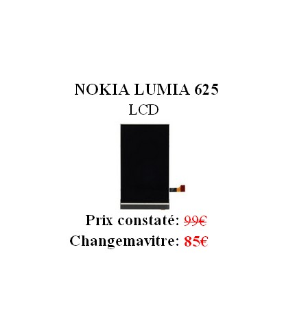 Reparation Ecran LCD Nokia Lumia 625