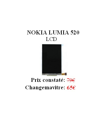 Reparation Ecran LCD Nokia Lumia 520