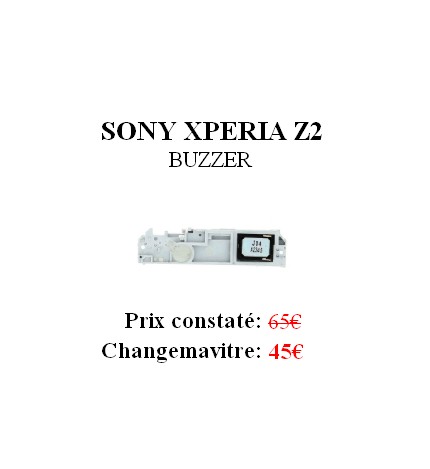 Reparation Buzzer Sony Xperia Z2