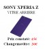 Reparation Vitre Arrière Sony Xperia Z