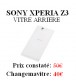 Reparation Vitre Arrière Sony Xperia Z3