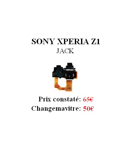 Reparation Prise Jack Sony Xperia Z1