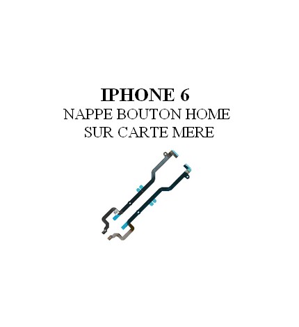 Reparation Nappe de Connexion Bouton Home sur Carte Mère Iphone 6