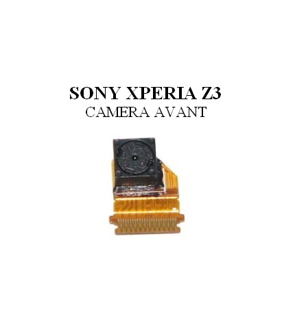 Reparation Camera Avant Sony Z3
